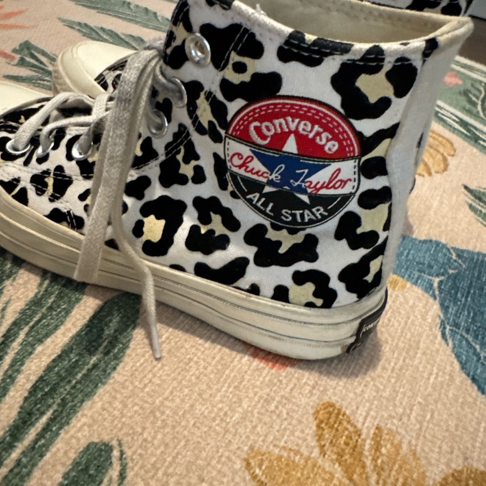 Converse All Star Animal Print High-Tops - Picture 2 of 5